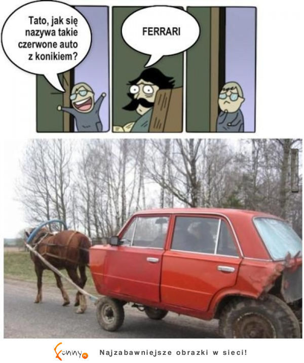 Nietypowe Ferrari :)