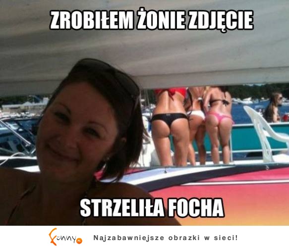 Zorbiłem żonie zdjęcie