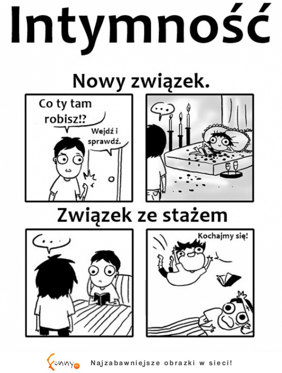 nowy związek kontra staż