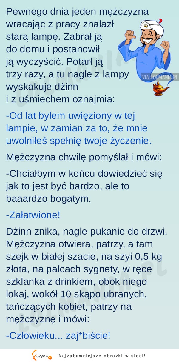 Gin nieźle go wykiwał! DOBRE!