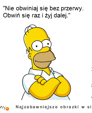 Nie obwiniaj sie bez przerwy