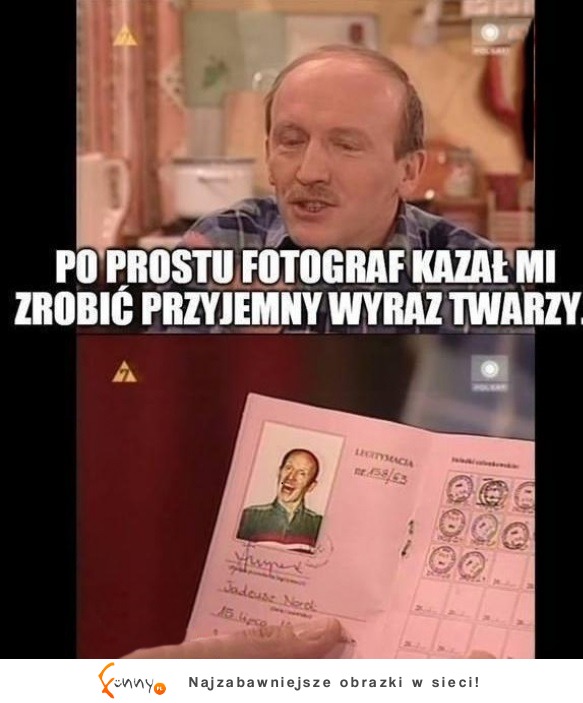 Norek i zdjęcie do legitymacji