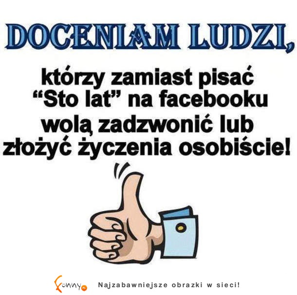 Doceniam ludzi