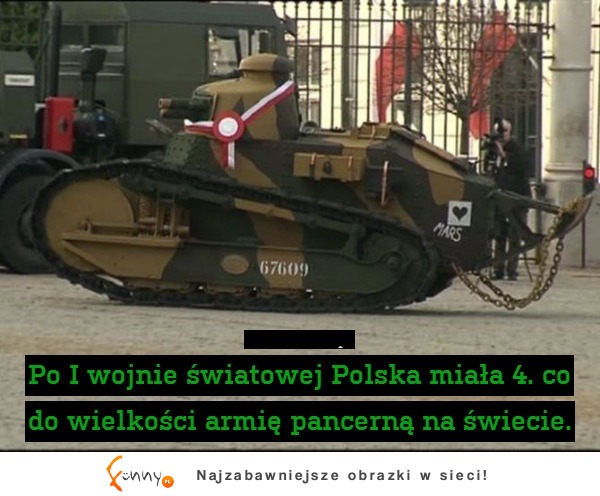 Po I Wojnie Światowej mieliśmy naprawdę mocną pozycję...