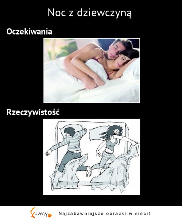 noc z dziewczyną