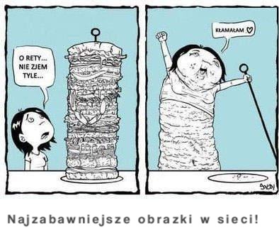 Zjadłam