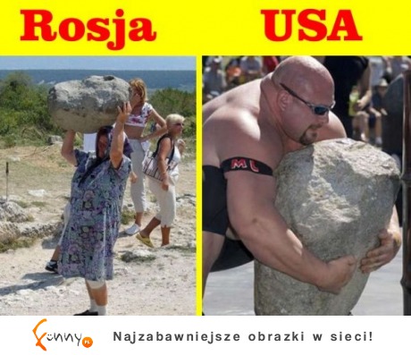 Rosja vs USA