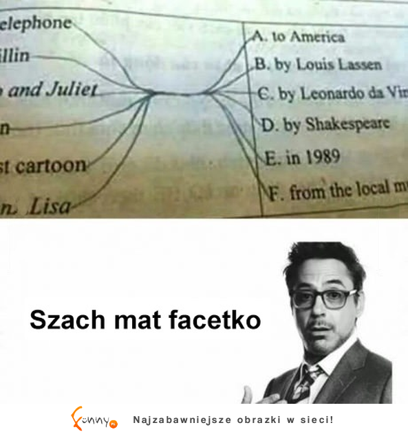 Szach mat facetko