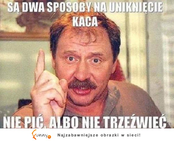 Uniknięcie kaca