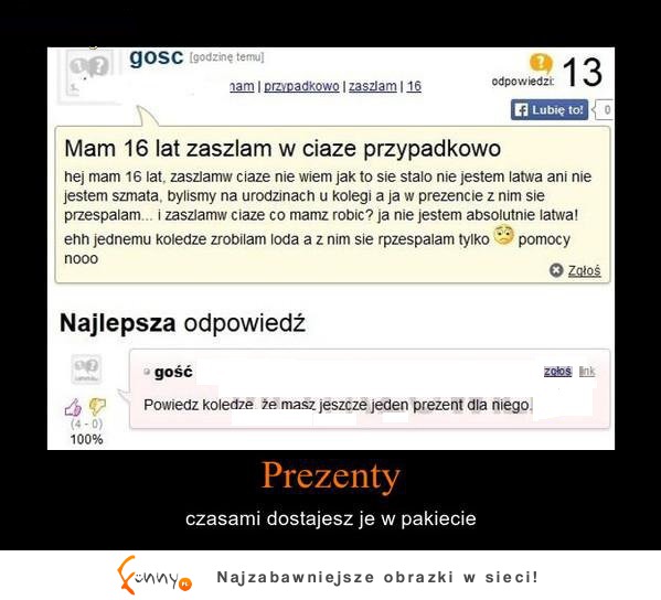 Mam 16 lat i zaszłam w ciąże przypadkowo- MASAKRA! :)