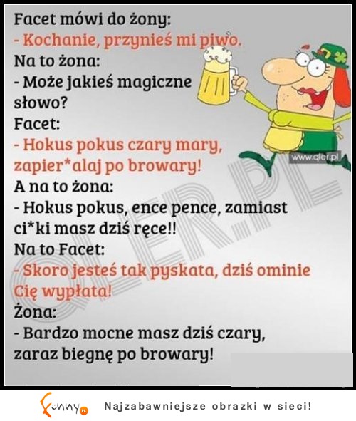 Żona nie miała sznas! ZOBACZ co odpowiedział jej mąż na koniec!