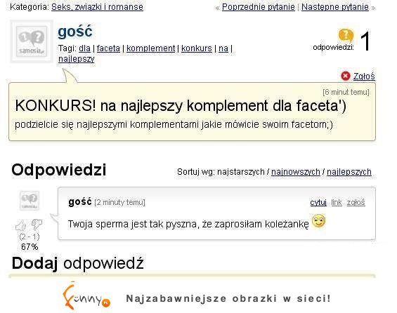 Najlepszy komplement jaki można powiedzieć facetowi! Każdemu się spodoba! :)