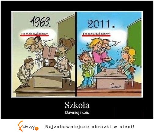 Szkoła - DAWNIEJ I DZIŚ - SZOK :D