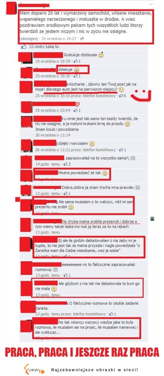 Haha laska chciała się popisać przed znajomymi na fejsie ale ją ZNISZCZYLI! Co za fałszywa ...