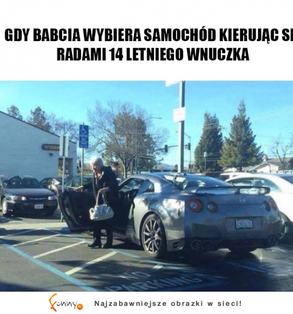 Wnuczek wybierał