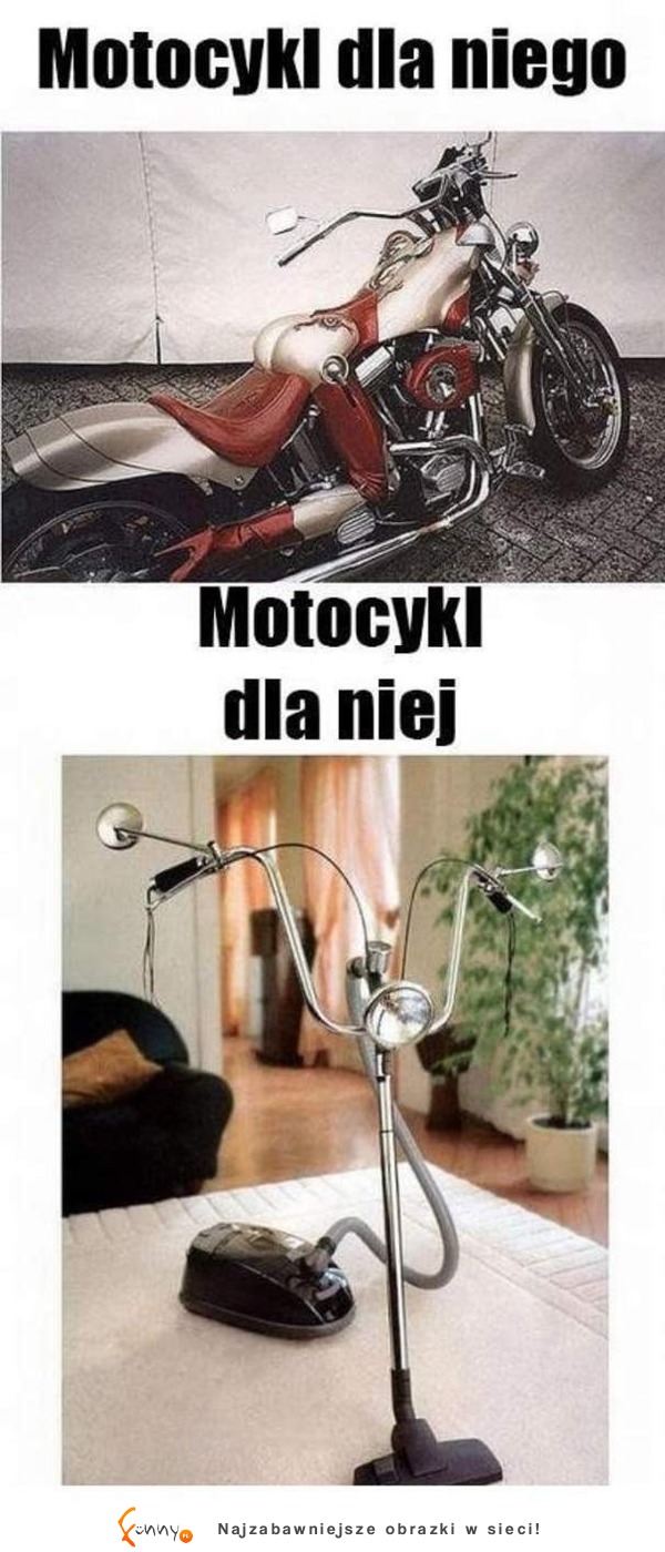 Motocykl dla niego