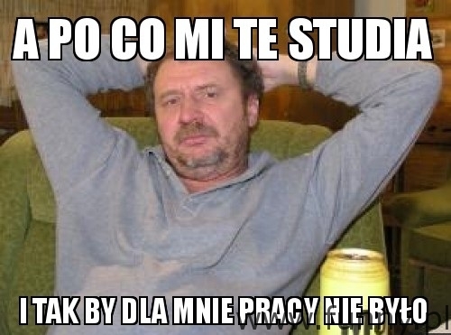 kiepski o studiach