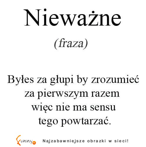 Nieważne