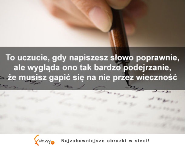 Podejrzane słowo