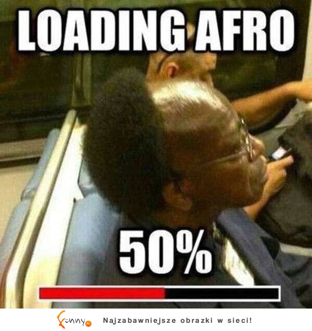 Ładuję afro