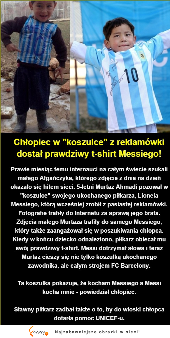 Fantastyczny koniec poszukiwań chłopca ;)