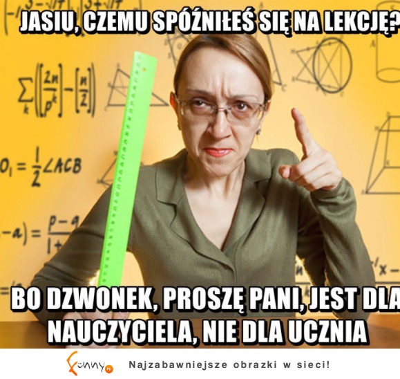 Dlaczego sie spóźnił