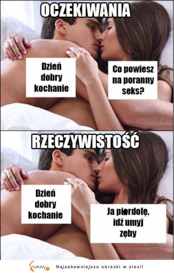 Oczekiwania vs rzeczywistość ;)