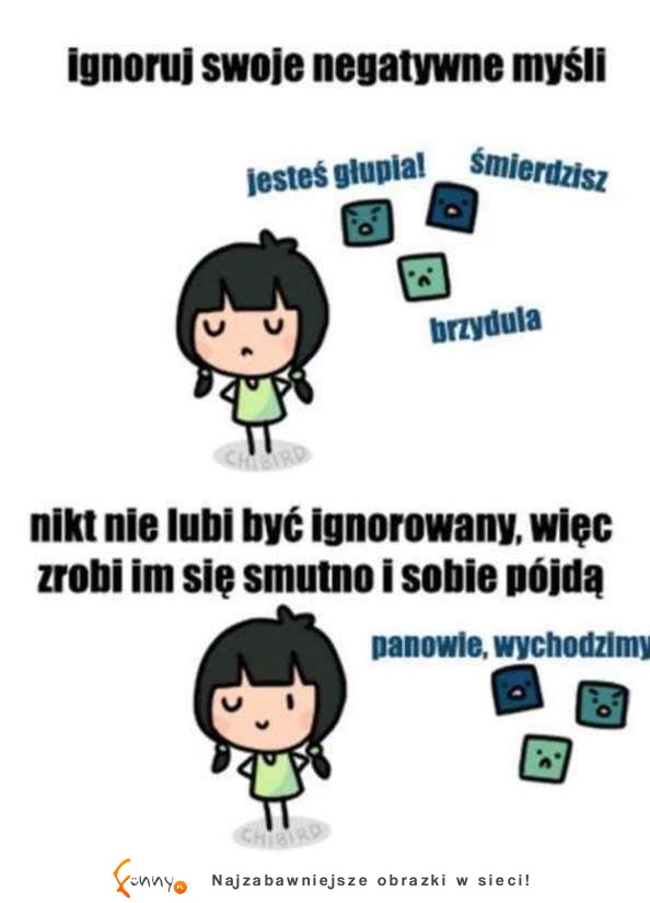 Negatywne myśli