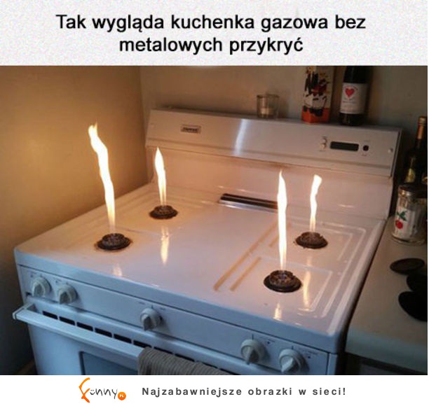 Metalowa kuchenka gazowa! Widzieliście to? :D