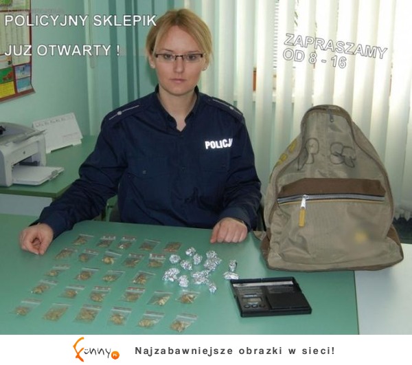 Policyjny sklepik ;D Policyjny sklepik ;D