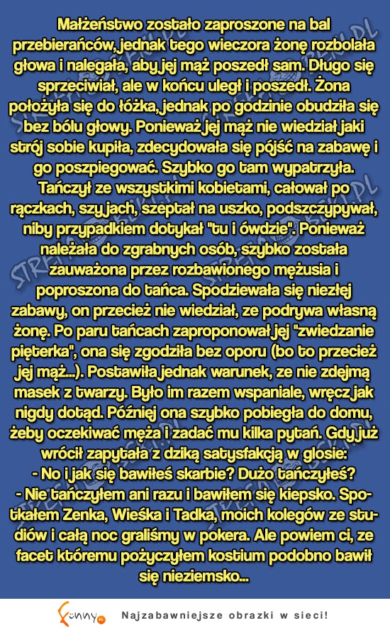 Kobieta była w SZOKU kiedy dowiedziaąl się, że na imprezie...!