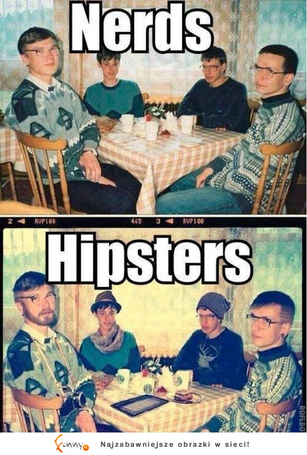 Nerds vs Hipsters