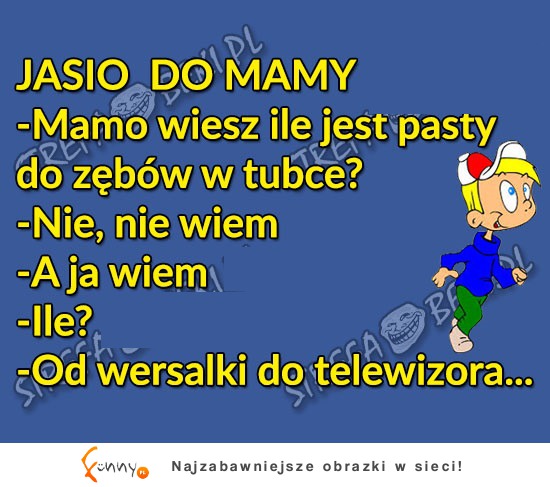 JASIO oświecił mamę! ZOBACZ ile jest pasy w tubce!