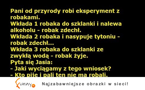 Ciekawy eksperyment w szkole :D