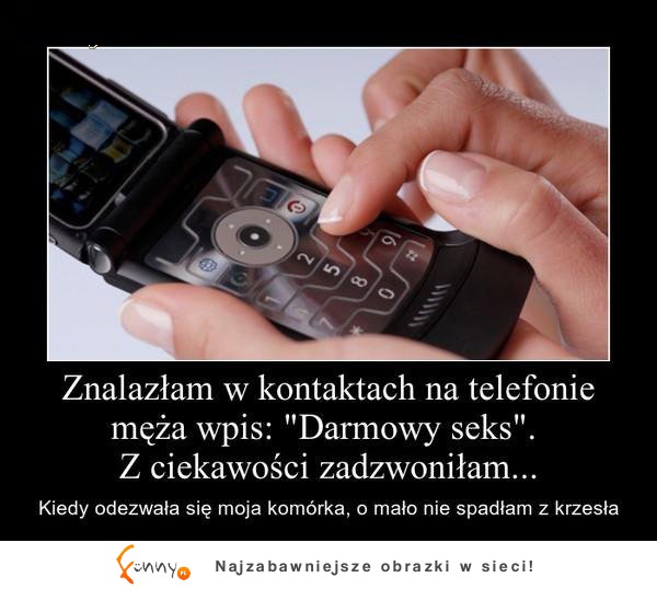 Żona znalazła w TELEFONIE MĘŻA podejrzany kontakt, zobacz koniecznie co on ZROBIŁ!