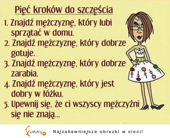 5 kroków do szczęścia! Ostatni najlepszy HAHA!