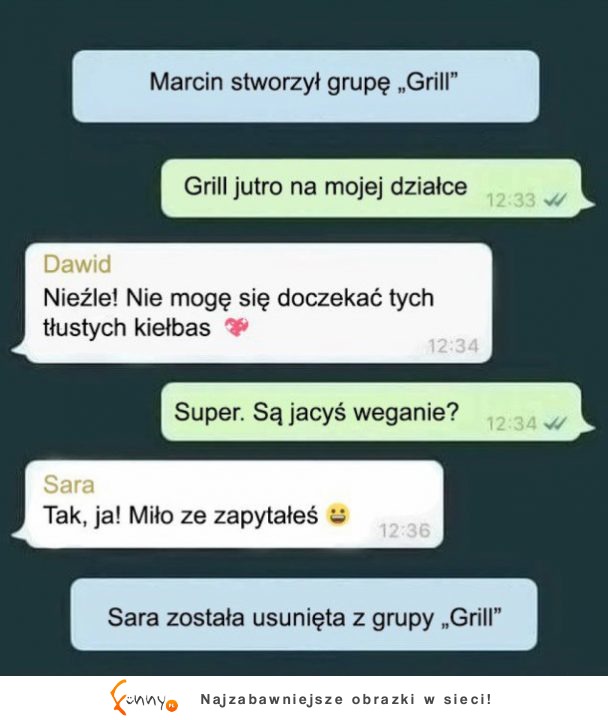 Są tu jacyś weganie?