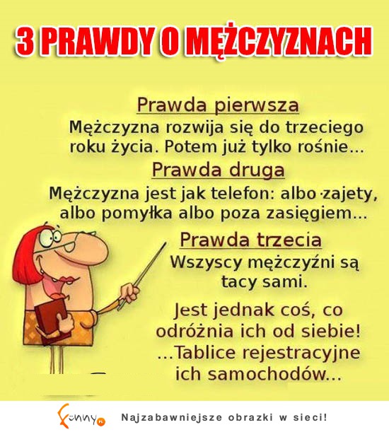 3 prawdy o MĘŻCZYZNACH! Hahaha 3 najlepsza! xd