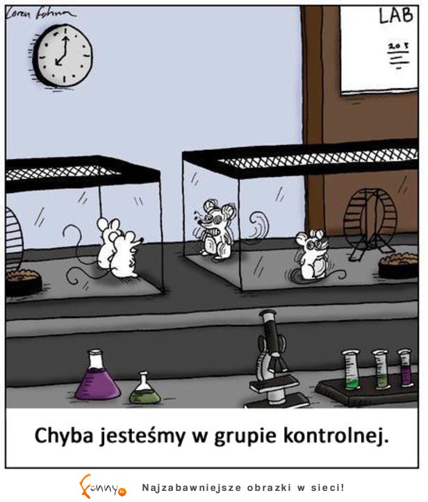 Eksperymenty na myszkach