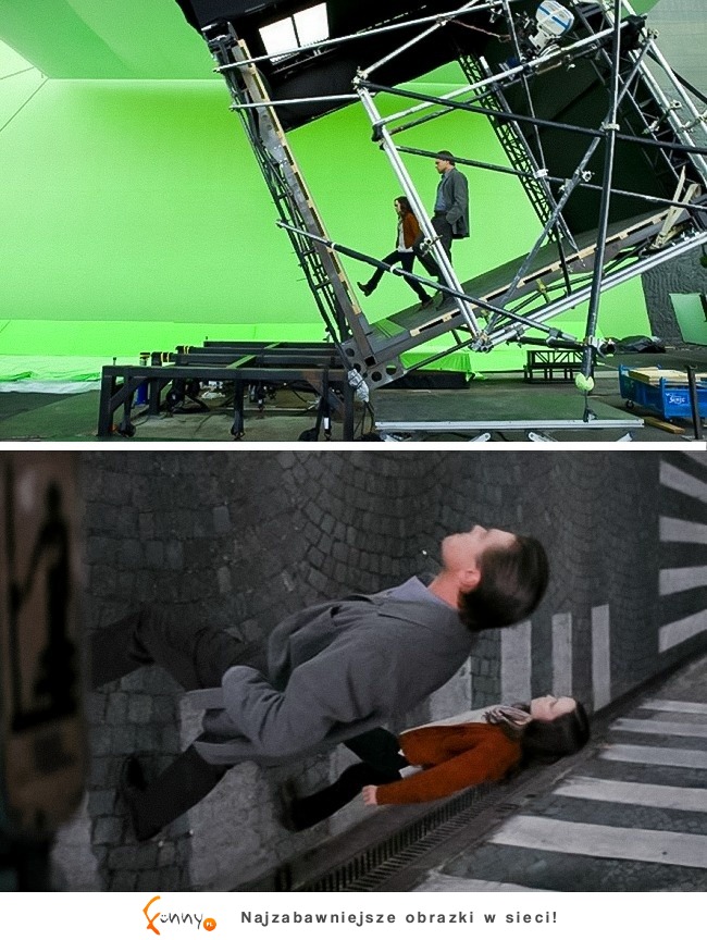 Sceny z filmowych hitów, bez efektów specjalnych Sceny z filmowych hitów, bez efektów specjalnych
