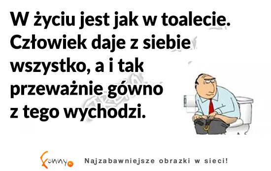 Jak w toalecie