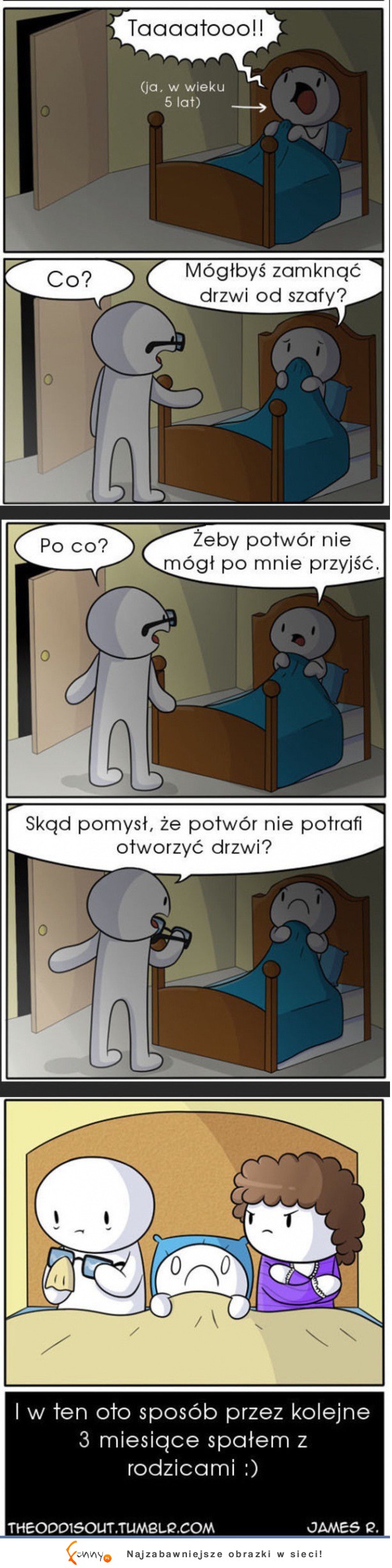 Dziecko, potwór z szafy i najlepszy tata świata :D