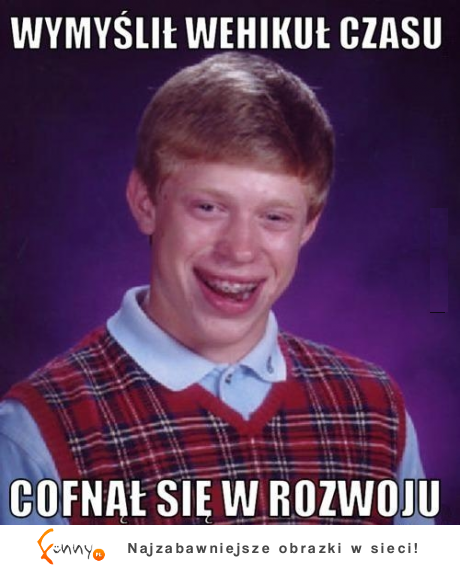 Wymyslił Wehikuł czasu