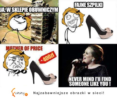 Gdy chcę kupic sobie fajne buty... ;D