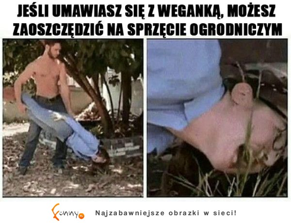 Gdy umawiasz się z weganką