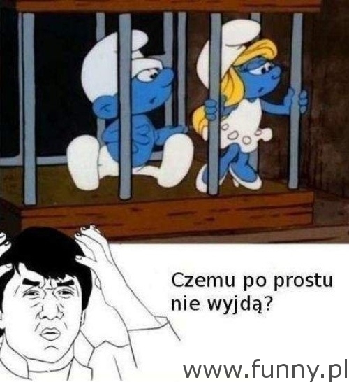 Smurfy i klatka