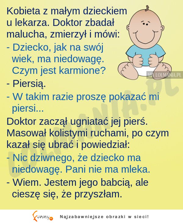 Lekarz bada kobiecie piersi a ona mu na to... HAHA MEGA!