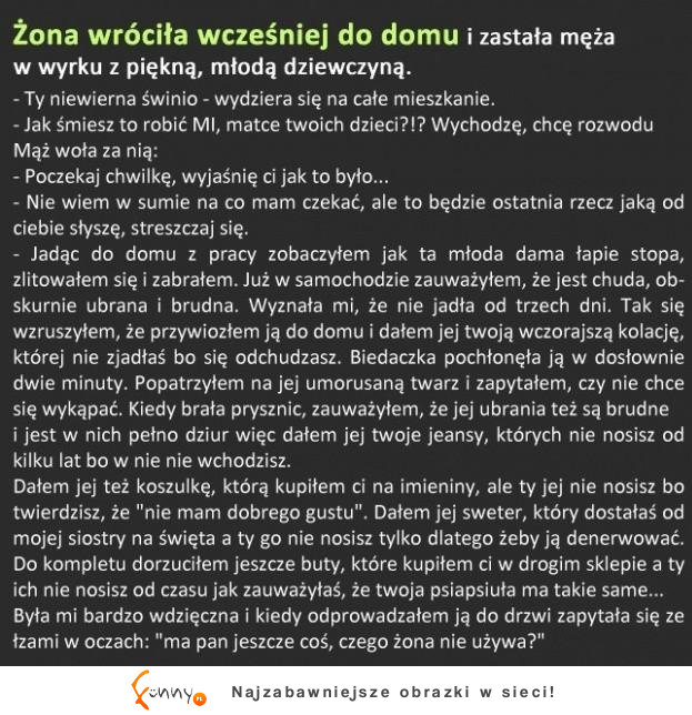 Najlepszy kawał! Płaczę ze śmiechu :D