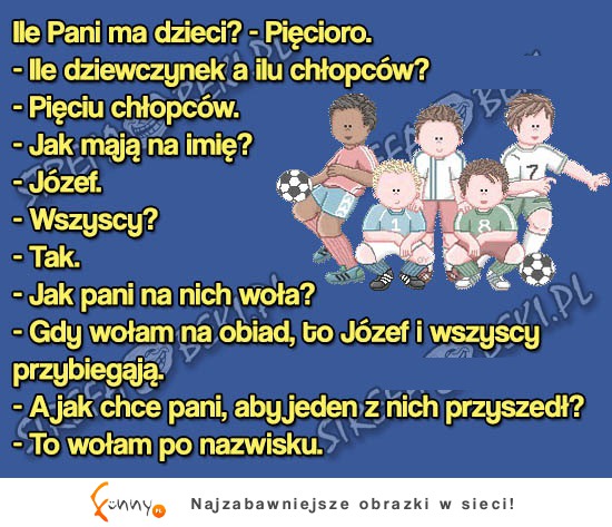 Kobieta mówi jak woła swoje dzieci! Ale MASAKRA! HAHA