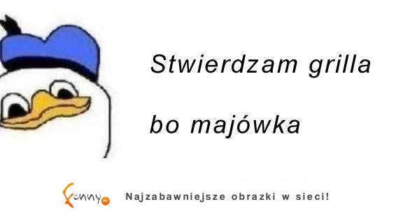 Stwierdzam grill ;D